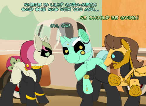 ask-omegacoder:We Repair Ponies #102  x3!