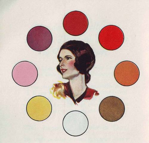 ghosts-in-the-tv: 1930s colour harmony charts.