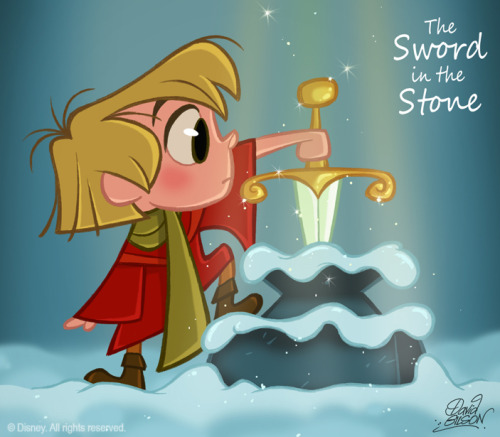 futurearthurianscholar:o-the-lost-girl:50 Chibis Disney : Sword Stone by princekidoOMGalahad so cute