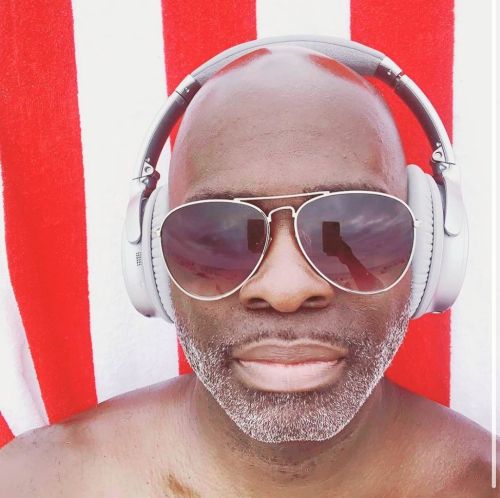 #tbt #beachlife #blackbeardedmen #baldandbearded #baldandboujee #beardedgang #50andfit (at Miami, Fl