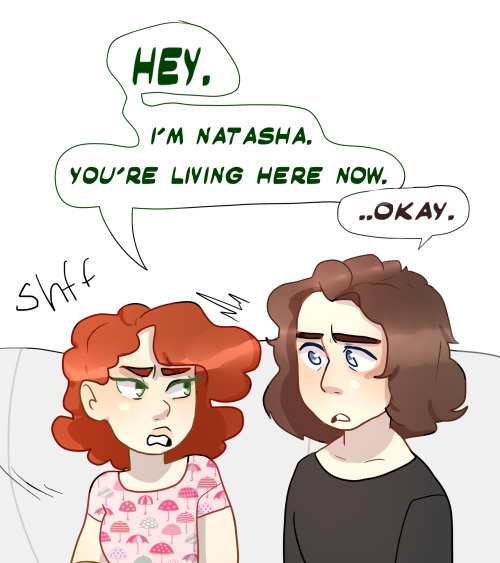 ask-thelittleheros:Bucky: I’m either deeply terrified or head over heels for ‘er. Not su