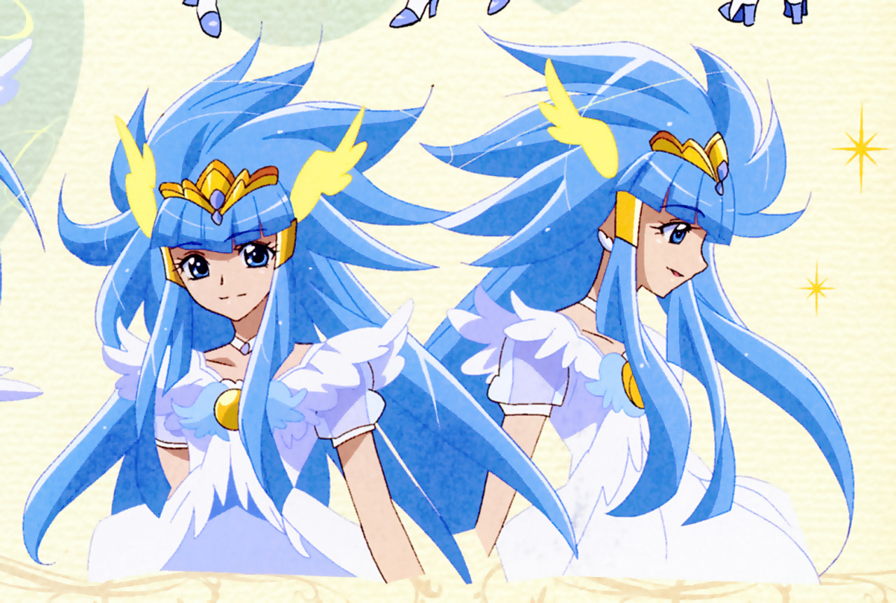 wolflun:  Smile Precure! Ultra Precure concept art by: Toshie Kawamura (川村敏江)