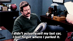 oncepromised:  parks and recreation favourites: 616 New Slogan