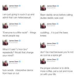 smokeless-toker:  James Deens Twitter is