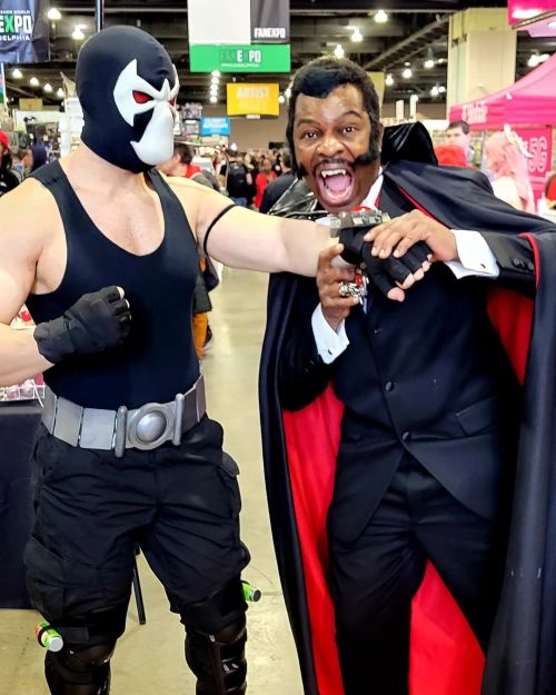 Biting Bane, The Name is Blacula! #Blacula #ScreamBlaculaScream #fanexpophiladelphia #fanexpophilade