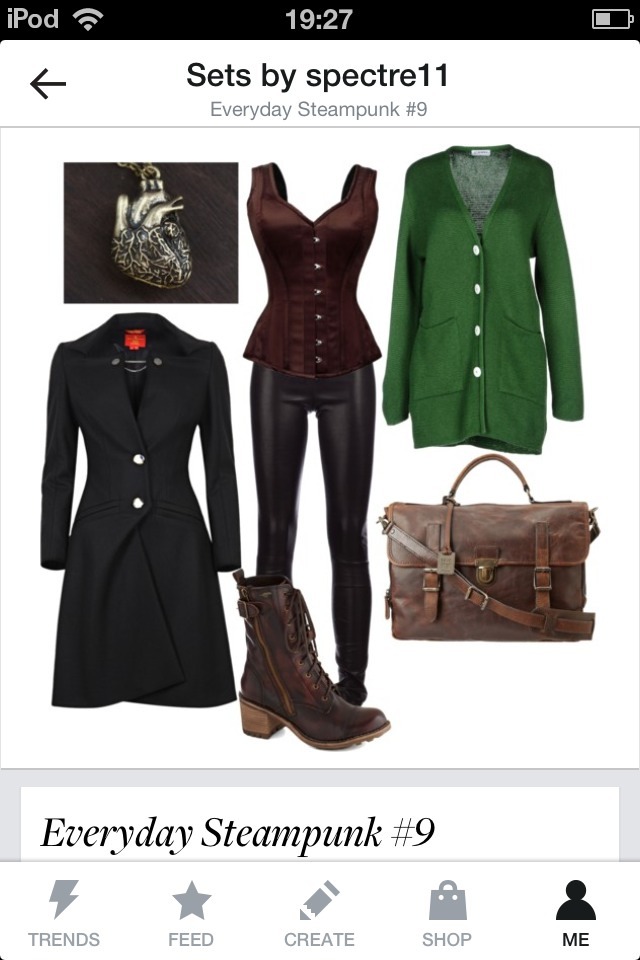 casual steampunk clothing