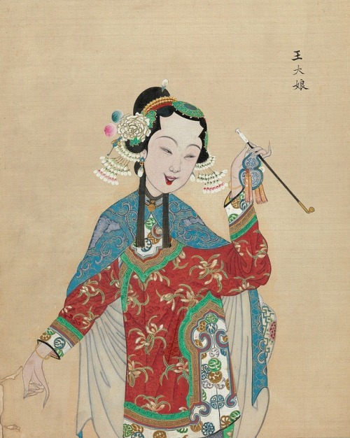 talesfromweirdland:Chinese opera figures, late 19th/early 20th century.