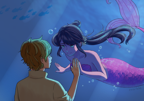 enaikka - “Find me Adrien.“here I redrew a scene from...