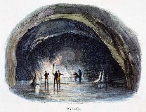  Phenomena of Nature, engraving by Josiah Wood Whimper, 1849. 