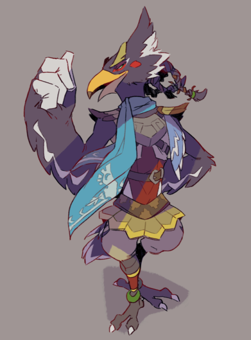 merelyafluke:Rito (ﾉ◕ヮ◕)ﾉ*:・ﾟ✧But mostly Revali.