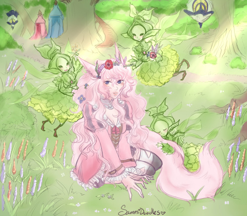 sammi-doodles:Sylph Friends   ♡  