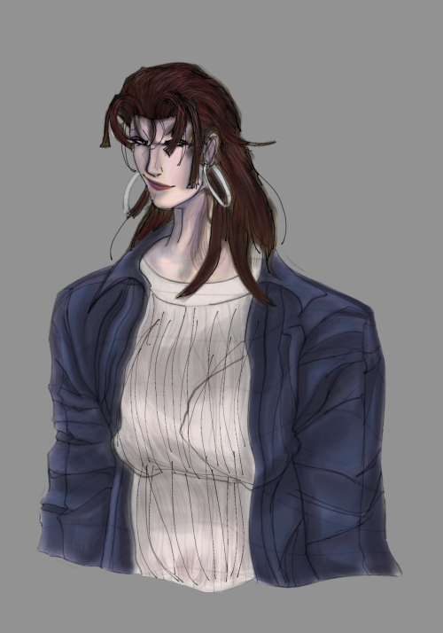 Colored The Psycho Horror Movie Girl!