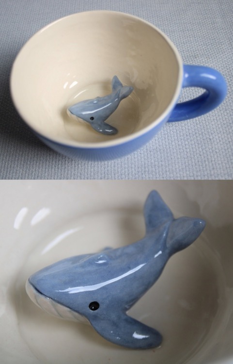 the-fox-jawed-cryptid: sosuperawesome:Hidden Surprise MugsMarie Claude Roch on Etsy Omfg