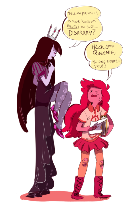 beabaebea:reverse bubblinethe cold calculated vampire queen bonnibel & the carefree candy kingdo