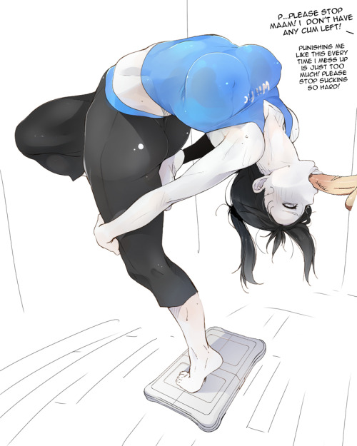 hentaicolosseum:  Top fave Wii Fit Trainer posts <3
