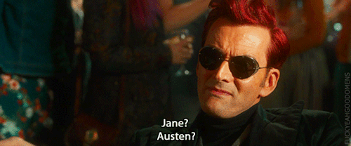Aziraphale: You Remember Jane Austen?