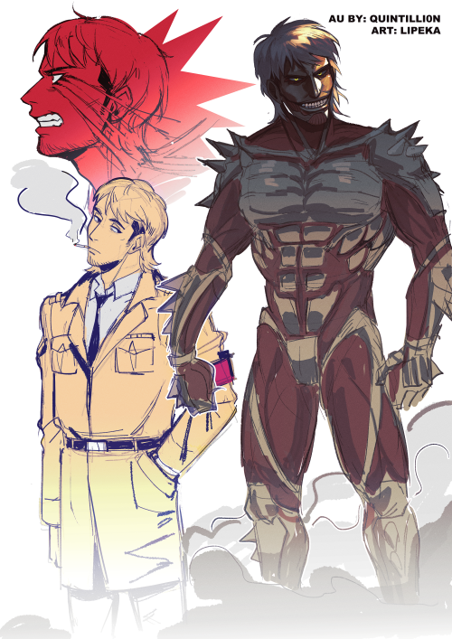 Armored Titan Jean 💥au By @quintilli0n