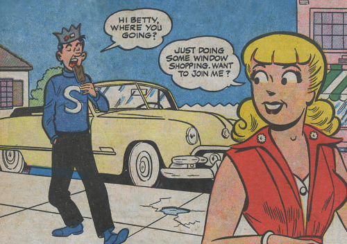 From The Well Dressed Man, Archie’s Pal Jughead #12 (1952).