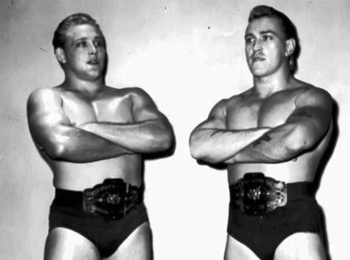 The Shire Brothers, Ray and Roy. Ray later went on to become Ray “The Crippler” Ste