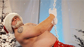 sterling8music:  “santa came in like a wrecking ball!” #DidUGetWhatYaWanted?  