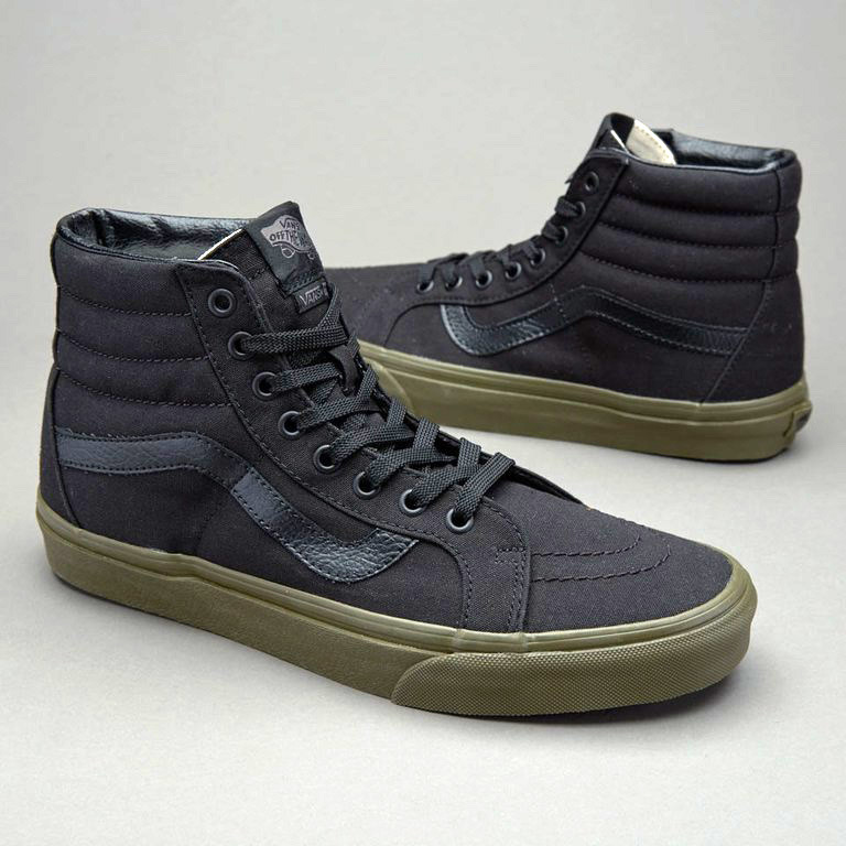 vans sk8 hi army green