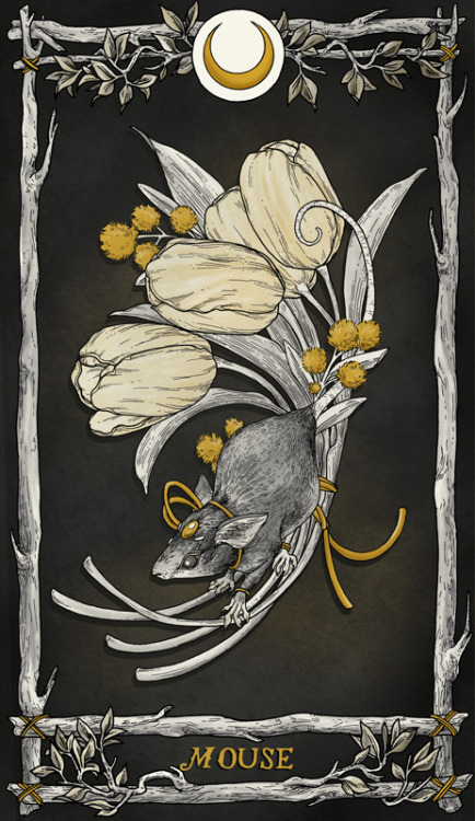 THE STARLESS SEA TAROT CARD COUNTDOWN: The Mouse & The Moon“No one dared to intervene Save for a