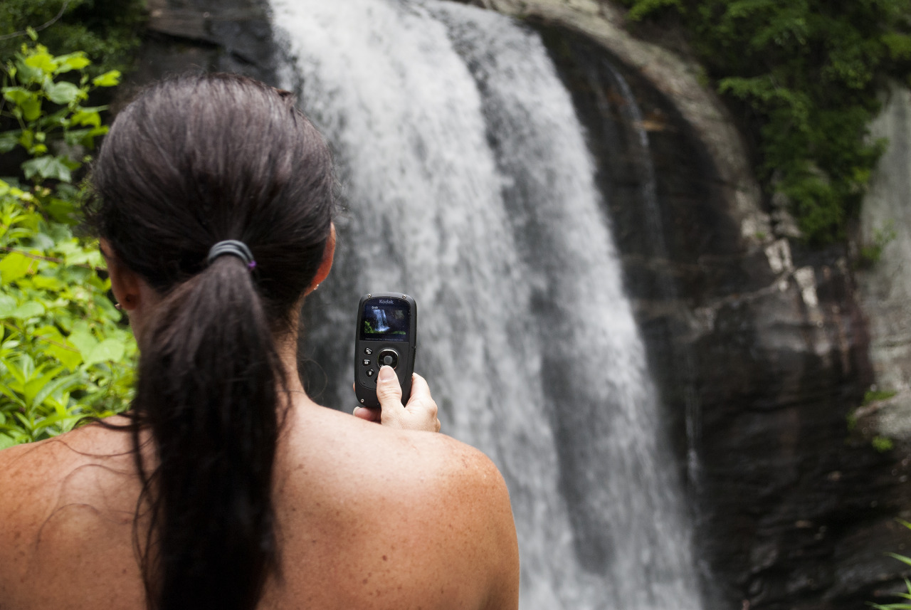 Looking Glass Waterfall, Pisgah Forest, North Carolina 2015