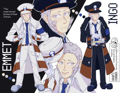Character Reference Sheets For My Fic Smooth Operator.