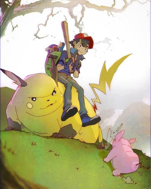 Old Pokemon piece called &ldquo;Bash &lsquo;Em All&rdquo; that is backstory for the new 