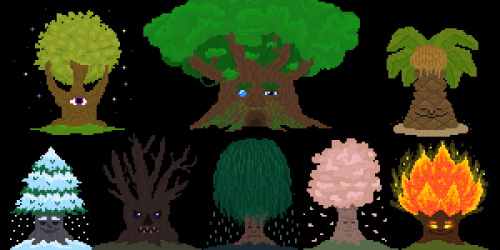 The Trees Of The Schools Of Magic