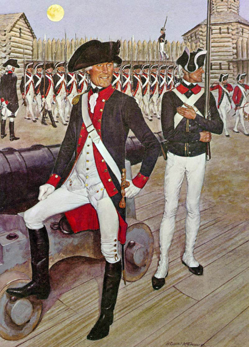 The First American Regiment- Two depictions by the late, great H. Charles McBarron.1. First American