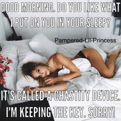 pampered-little-princess:  Mmmm. What waking up after a drunken one night stand with me would be like. 