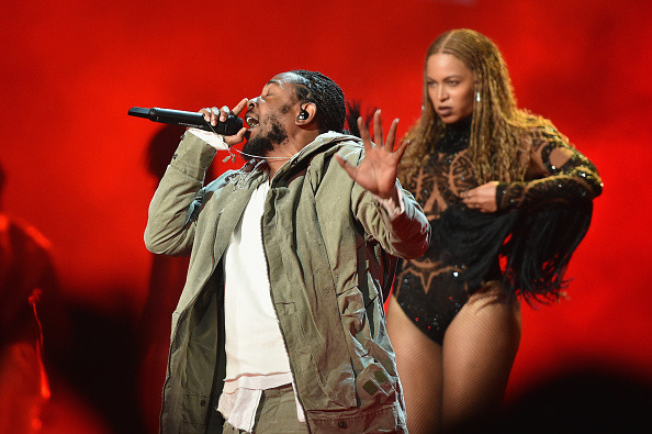 gettoponthephone:  Kendrick Lamar &amp; Beyonce perform ‘Freedom’ - BET