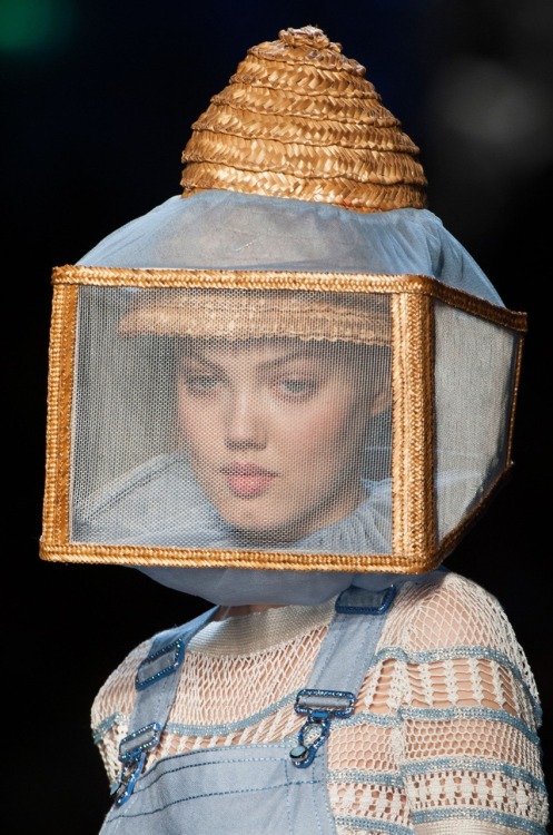 velvetrunway:Jean-Paul Gaultier haute couture SS 2015 - posted by frenchoffence