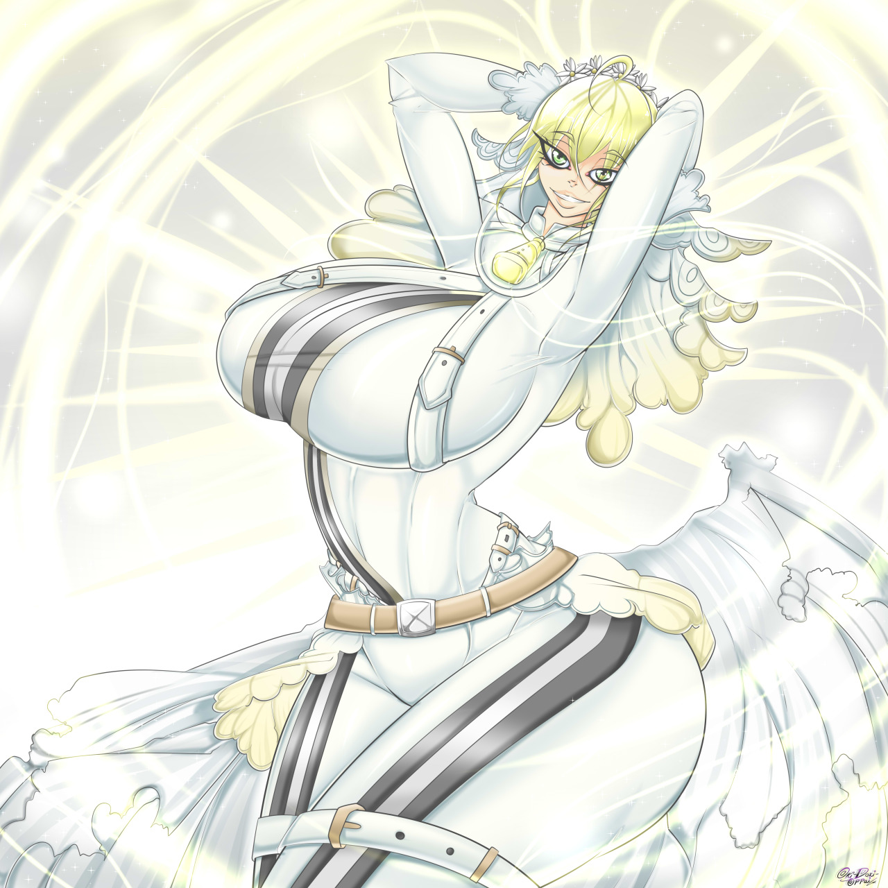 oki-doki-oppai:  My 5th Commission on here : ) Again for pharohsaroun @da This time
