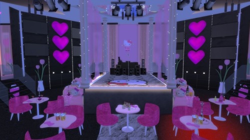 SIMS 4 HELLO KITTY BAR & LOUNGE (SCG)