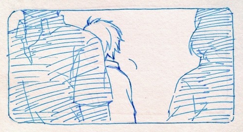 cousaten:  The silence in our wake. Set sometime after they graduate from the volleyball team. In which feelings are pushed away in favor of a false sense of security. 