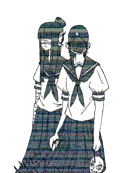 magorokushido:  more monster schoolgirls from my mobile ☆ 