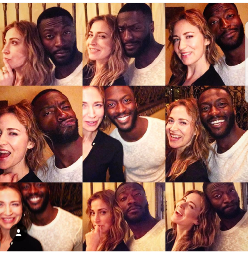 And my favorite from her recent posts! Viva #Pardison @AldisHodge @bethriesgraf all photos credit t