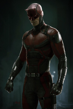 conceptartworld:  Check out this Daredevil concept art piece by Ryan Meinerding! https://goo.gl/9gMEjj