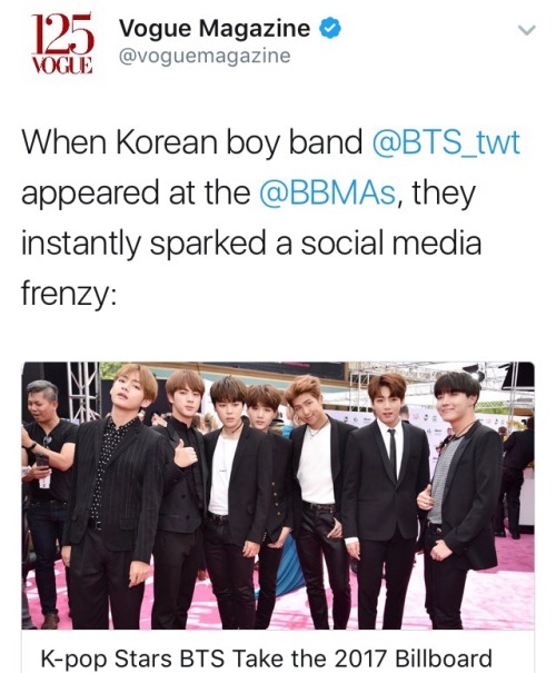 thatkpopfan: BTS in the Media After their award Teamwork makes the dream work