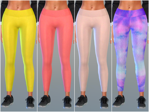 Terry PantsNew colorful leggings for your sims. I hope you enjoy! All LODsTeen to elderHQ compatible