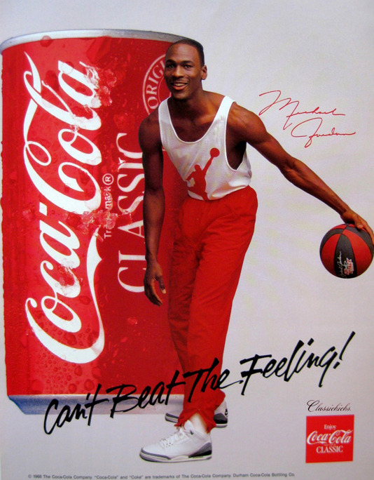 michael jordan coca cola