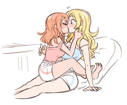dashingicecream:  everytime i see LL on my dash im like ‘o right i ship a very obscure ship there’  -doodles them anyways- 