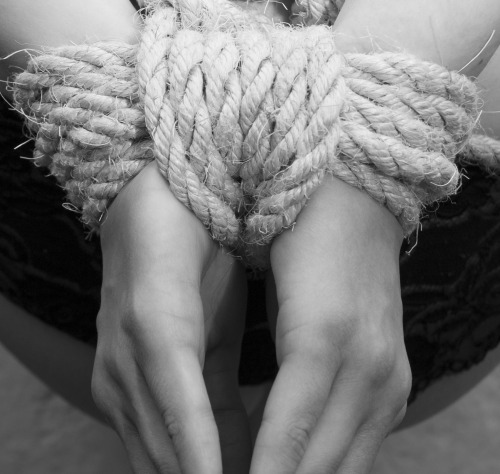 bondage-photography:  thattroikidd ropework porn pictures