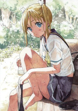 Horiguchi Yukiko Feet See Through Seifuku Tagme Wet Wet Clothes | #374539 | Yande.re