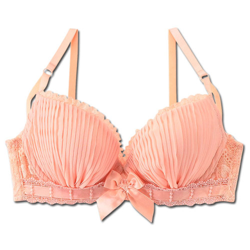 frillylacylove:  ♡ aimerfeel frilly pleated bra and panty ♡ 