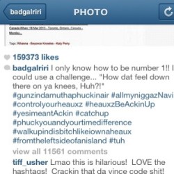 &hellip;RiRi dragging &ldquo;old hoes&rdquo;. #PhuckYouAndYourTimeDifference