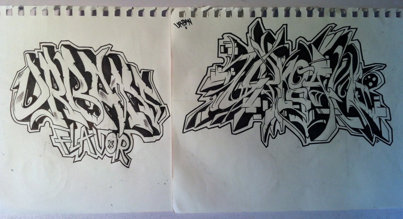 Some new Urban Flavor pieces by DEVER / DEDIC8 GRAPHICS. Watch out for a collab t-shirt coming soon!