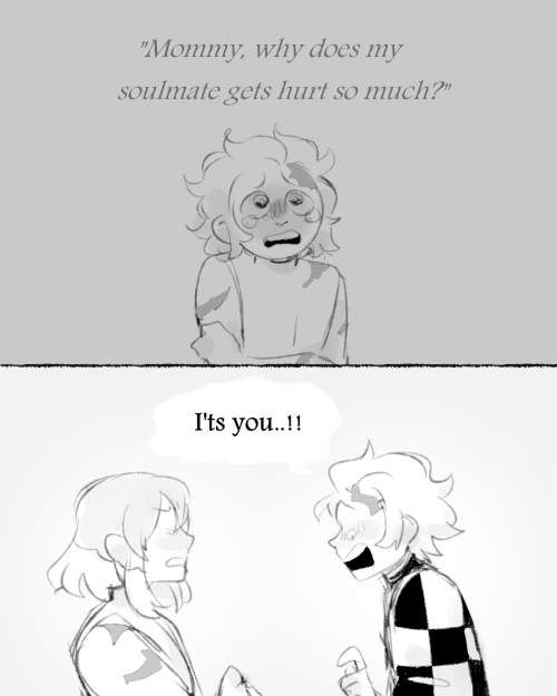 Inotan Soulmate Au, Where Your Soulmate’s Scars Appear On Your Body As Well